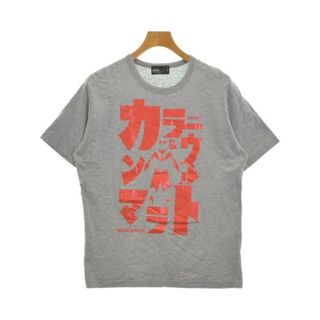 カラー(kolor)のkolor カラー Tシャツ・カットソー 2(M位) グレー 【古着】【中古】(Tシャツ/カットソー(半袖/袖なし))