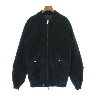 サカイ(sacai)のsacai サカイ ブルゾン（その他） 3(L位) 黒x紺 【古着】【中古】(その他)