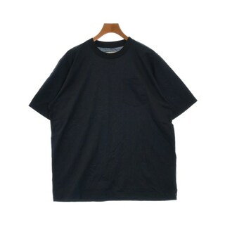 サカイ(sacai)のsacai サカイ Tシャツ・カットソー 4(XL位) 紺 【古着】【中古】(Tシャツ/カットソー(半袖/袖なし))