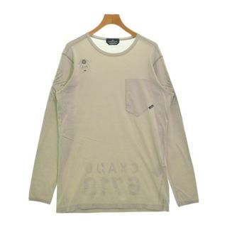 ストーンアイランド(STONE ISLAND)のSTONE ISLAND ストーンアイランド Tシャツ・カットソー L ベージュ 【古着】【中古】(Tシャツ/カットソー(半袖/袖なし))