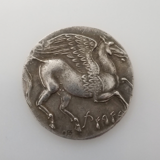 古代ギリシアローマコインメダル ギリシャ銀貨 古ギリシャドラクマ銀貨 シルバー(貨幣)