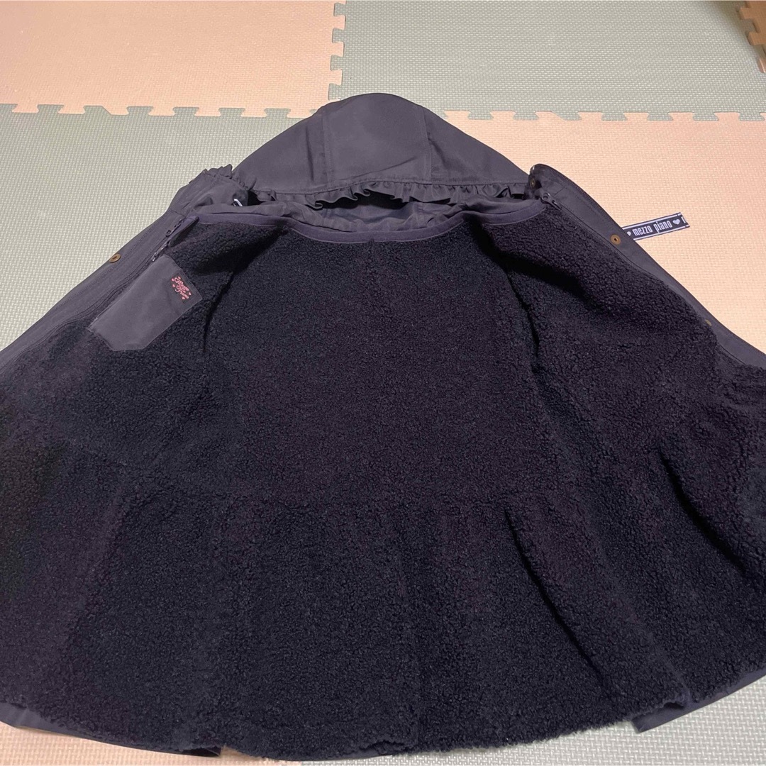 mezzo piano(メゾピアノ)のメゾピアノ☆3wayアウター120 キッズ/ベビー/マタニティのキッズ服女の子用(90cm~)(ジャケット/上着)の商品写真