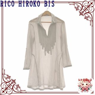 ヒロコビス(HIROKO BIS)のRICO HIROKO BIS リコ ヒロコビス トップス チュニック 長袖(チュニック)