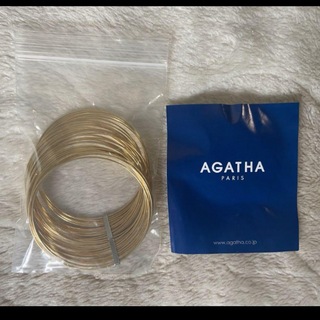 AGATHA - AGATHA アガタ ゴールドブレスレッド バングル