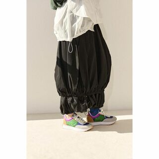 ㊱完売品 OMMO IRREGULAR PATTERN LAYERED SK 黒(ロングスカート)