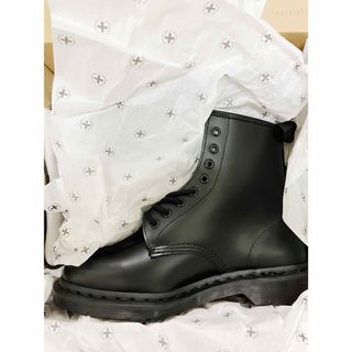 ドクターマーチン(Dr.Martens)の【新品未使用】ドクターマーチン 1460 MONO UK9 BLACK(ブーツ)