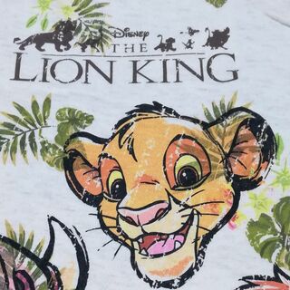 ディズニー(Disney)のライオンキング Tシャツ 半袖 ディズニー Sサイズ(キャラクターグッズ)