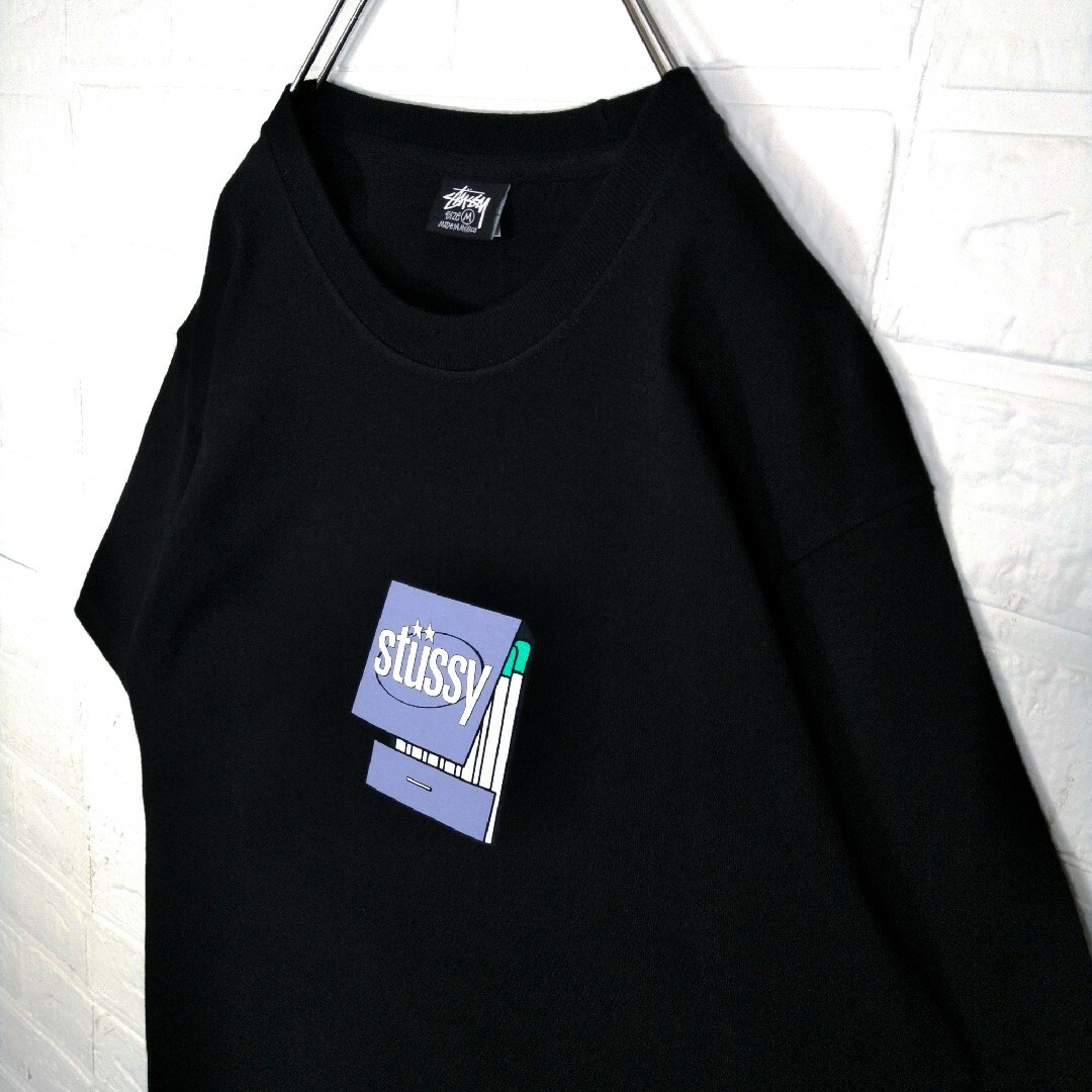 STUSSY(ステューシー)の【STUSSY】パープル　マッチロゴ　Tシャツ メンズのトップス(Tシャツ/カットソー(半袖/袖なし))の商品写真