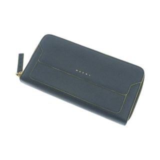 マルニ(Marni)のMARNI マルニ 財布・コインケース - 紺 【古着】【中古】(財布)