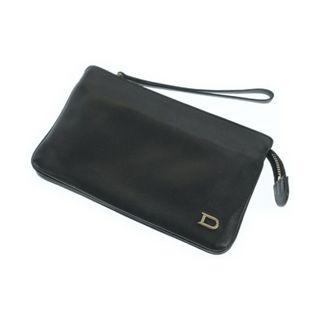 デルヴォー(DELVAUX)のDELVAUX デルボー ポーチ - 黒 【古着】【中古】(ポーチ)