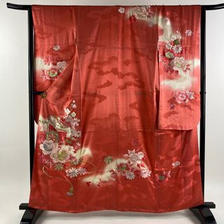 振袖 身丈160cm 裄丈65cm 正絹 優品 【中古】(着物)