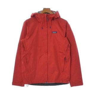 パタゴニア(patagonia)のpatagonia パタゴニア マウンテンパーカー S 赤 【古着】【中古】(マウンテンパーカー)