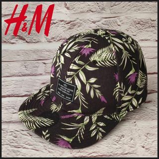 エイチアンドエム(H&M)のＨ＆M　エイチ・アンド・エム　キャップ　　葉っぱ　メンズ　レディース　春夏(キャップ)