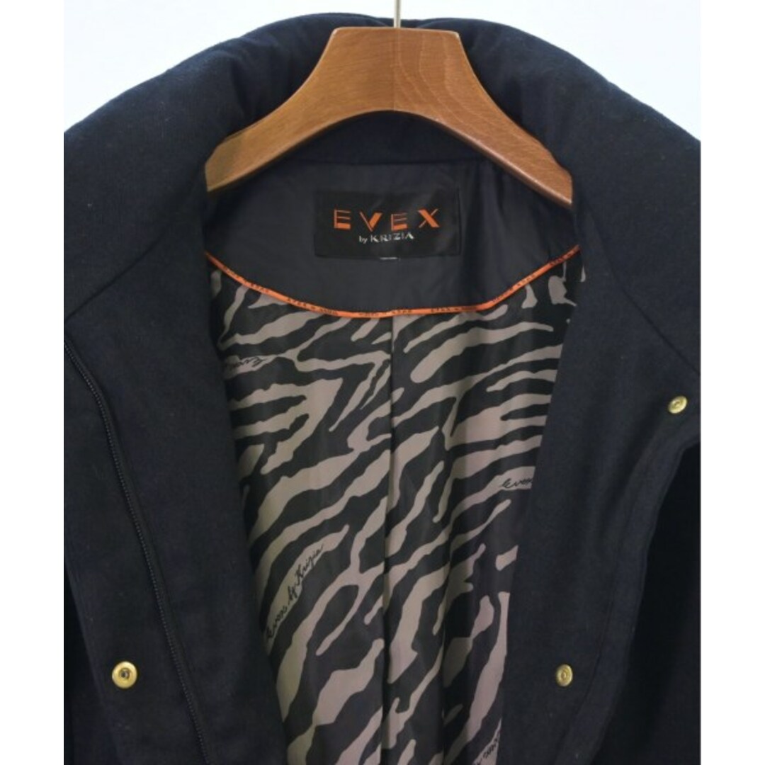 EVEX by KRIZIA(エヴェックスバイクリツィア)のEVEX by KRIZIA コート（その他） 42(M位) 紺 【古着】【中古】 レディースのジャケット/アウター(その他)の商品写真