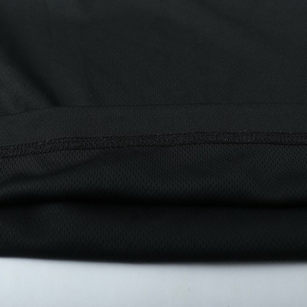 adidas(アディダス)のアディダス 半袖Tシャツ ワンポイントロゴ スポーツウエア メンズ Mサイズ 黒×青 adidas メンズのトップス(Tシャツ/カットソー(半袖/袖なし))の商品写真