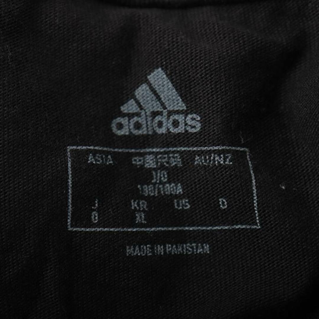 adidas(アディダス)のアディダス 半袖Tシャツ ロゴT コットン スポーツウエア 大きいサイズ メンズ Oサイズ ブラック adidas メンズのトップス(Tシャツ/カットソー(半袖/袖なし))の商品写真