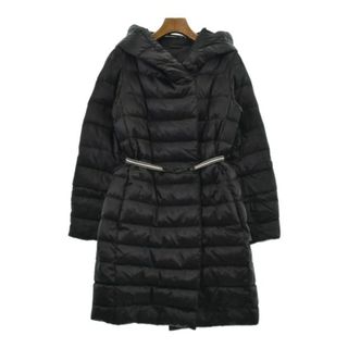 マックスマーラ(Max Mara)のMax Mara マックスマーラ ダウンコート 40(M位) 黒 【古着】【中古】(ダウンコート)