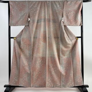 小紋 身丈160.5cm 裄丈66cm 正絹 美品 優品 【中古】(着物)