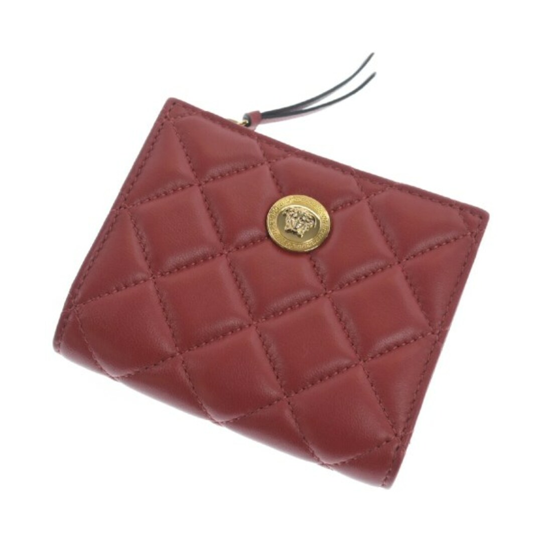 VERSACE ヴェルサーチ 財布・コインケース 赤 - 4112524F0029 VERSACE ヴェルサーチ 財布・コインケース - 赤