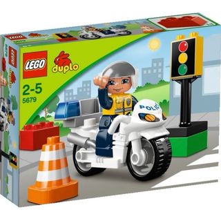 レゴ(Lego)のLEGO duplo レゴ　デュプロ　ポリスバイク　5679(知育玩具)