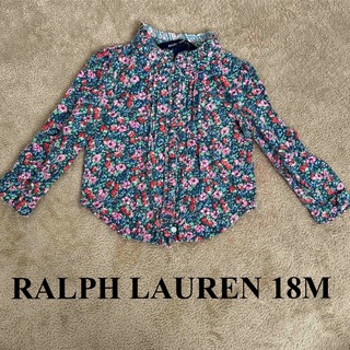 ラルフローレン(Ralph Lauren)のRALPH LAUREN 18m 小花柄シャツ(シャツ/カットソー)