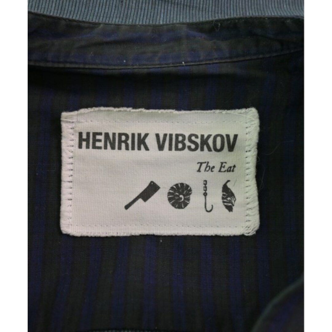 HENRIK VIBSKOV(ヘンリクビブスコフ)のHENRIK VIBSKOV カジュアルシャツ S 青系xグレー系等 【古着】【中古】 メンズのトップス(シャツ)の商品写真