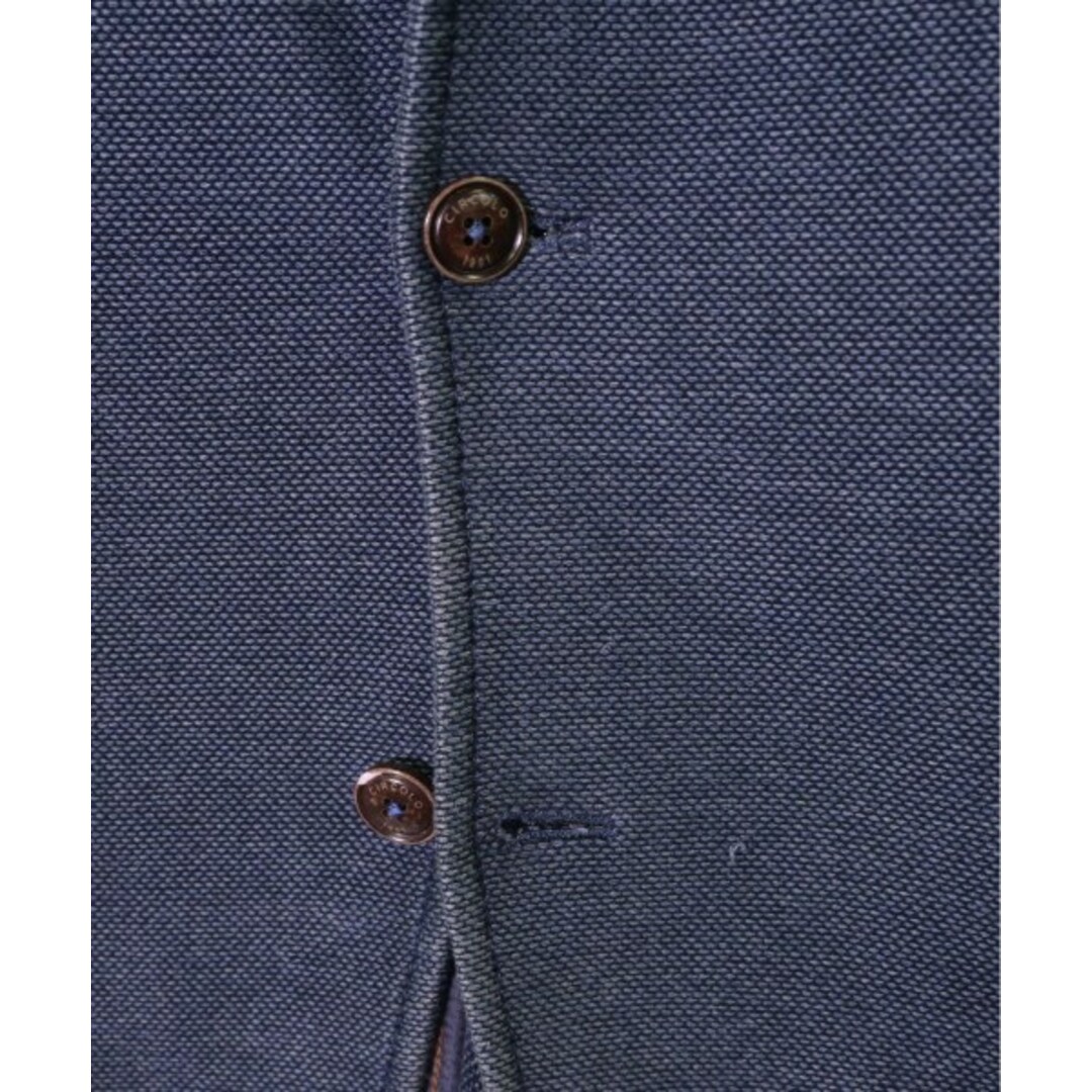 CIRCOLO 1901(チルコロイチキューゼロイチ)のCIRCOLO 1901 カジュアルジャケット -(M位) 紺系 【古着】【中古】 メンズのジャケット/アウター(テーラードジャケット)の商品写真