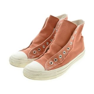 コンバース(CONVERSE)のCONVERSE コンバース スニーカー 25.5cm オレンジ 【古着】【中古】(スニーカー)