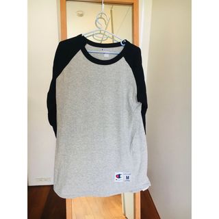 チャンピオン(Champion)のChampion ラグランTシャツ ベースボール　チャンピオン　七分袖　古着(Tシャツ/カットソー(七分/長袖))