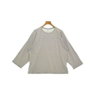 コモリ(COMOLI)のCOMOLI コモリ Tシャツ・カットソー 2(M位) グレー 【古着】【中古】(Tシャツ/カットソー(半袖/袖なし))