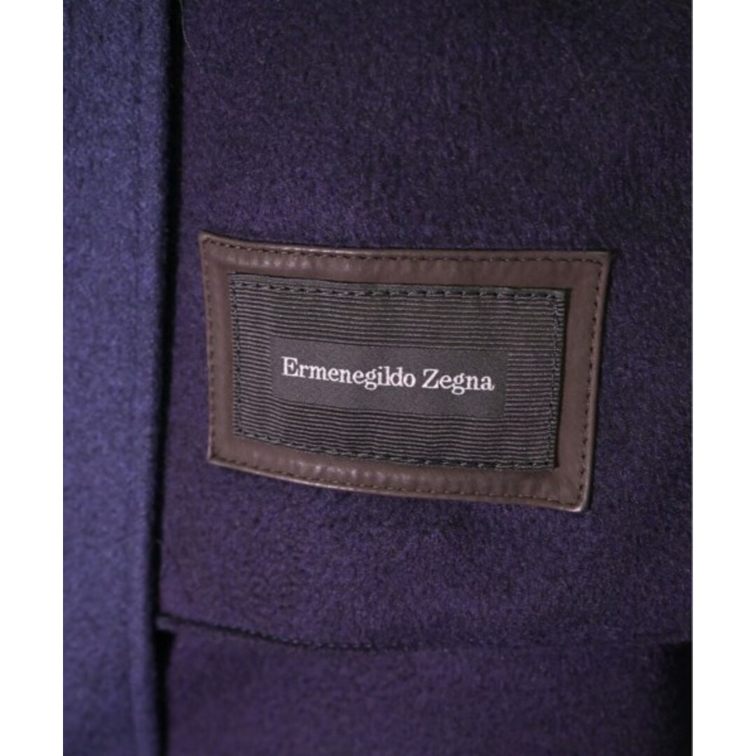 Ermenegildo Zegna(エルメネジルドゼニア)のErmenegildo Zegna ゼニア チェスターコート 48(L位) 紺 【古着】【中古】 メンズのジャケット/アウター(チェスターコート)の商品写真