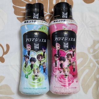 ピーアンドジー(P&G)のレノアアロマジュエル☆TinyTAN限定コラボパッケージ  ２種２本セット(洗剤/柔軟剤)