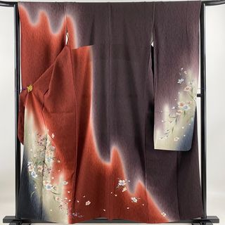 振袖 身丈158cm 裄丈64.5cm 正絹 美品 名品 【中古】(着物)