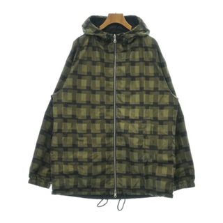 DRIES VAN NOTEN ブルゾン（その他） S カーキx茶x黒(総柄) 【古着】【中古】