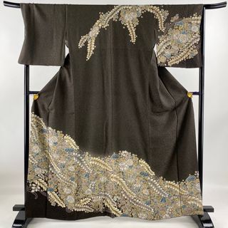 訪問着 身丈164cm 裄丈68.5cm 正絹 美品 名品 【中古】(着物)