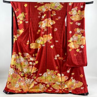 振袖 身丈180cm 裄丈70.5cm 正絹 美品 名品 【中古】(着物)