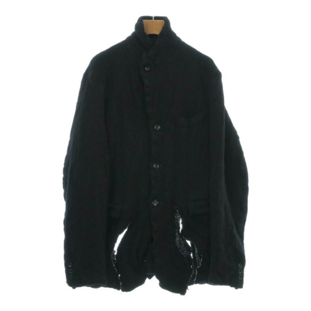 BLACK COMME des GARCONS(ブラックコムデギャルソン)のBLACK COMME des GARCONS ジャケット L 黒 【古着】【中古】 メンズのジャケット/アウター(その他)の商品写真