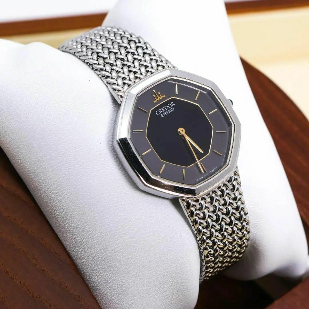 SEIKO(セイコー)の◆希少 稼働 SEIKO CREDOR 腕時計 オクタゴンケース レア f レディースのファッション小物(腕時計)の商品写真