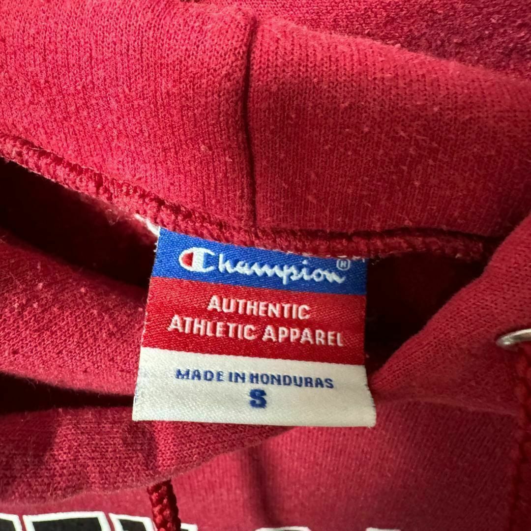 Champion(チャンピオン)の90s 古着 Champion パーカー フーディー S カレッジ ゆるだぼ メンズのトップス(パーカー)の商品写真