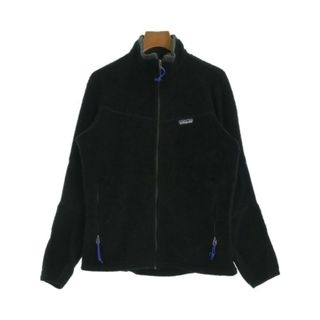 パタゴニア(patagonia)のpatagonia パタゴニア スウェット M 黒 【古着】【中古】(トレーナー/スウェット)