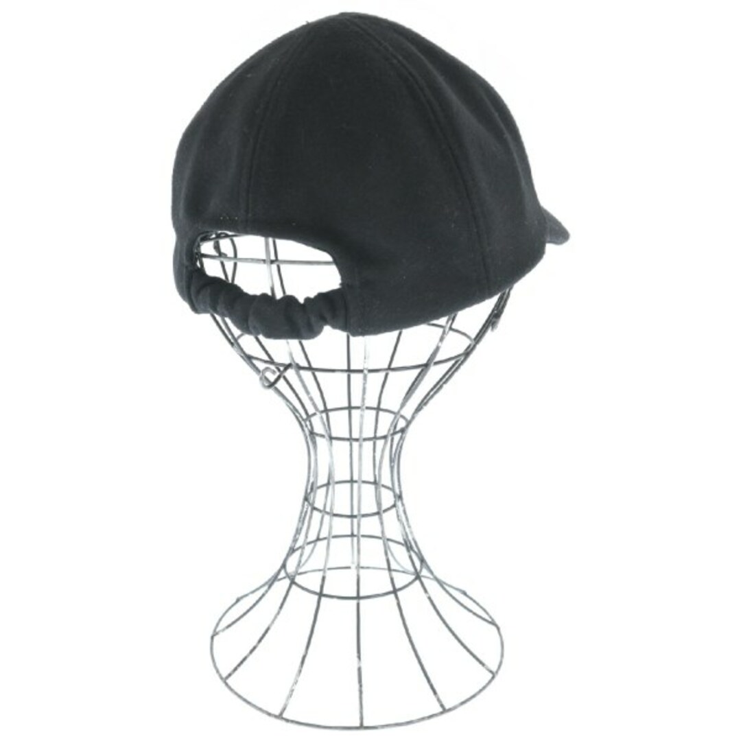 PATOU(パトゥ)のPATOU パトゥ キャップ M-L 黒 【古着】【中古】 レディースの帽子(キャップ)の商品写真