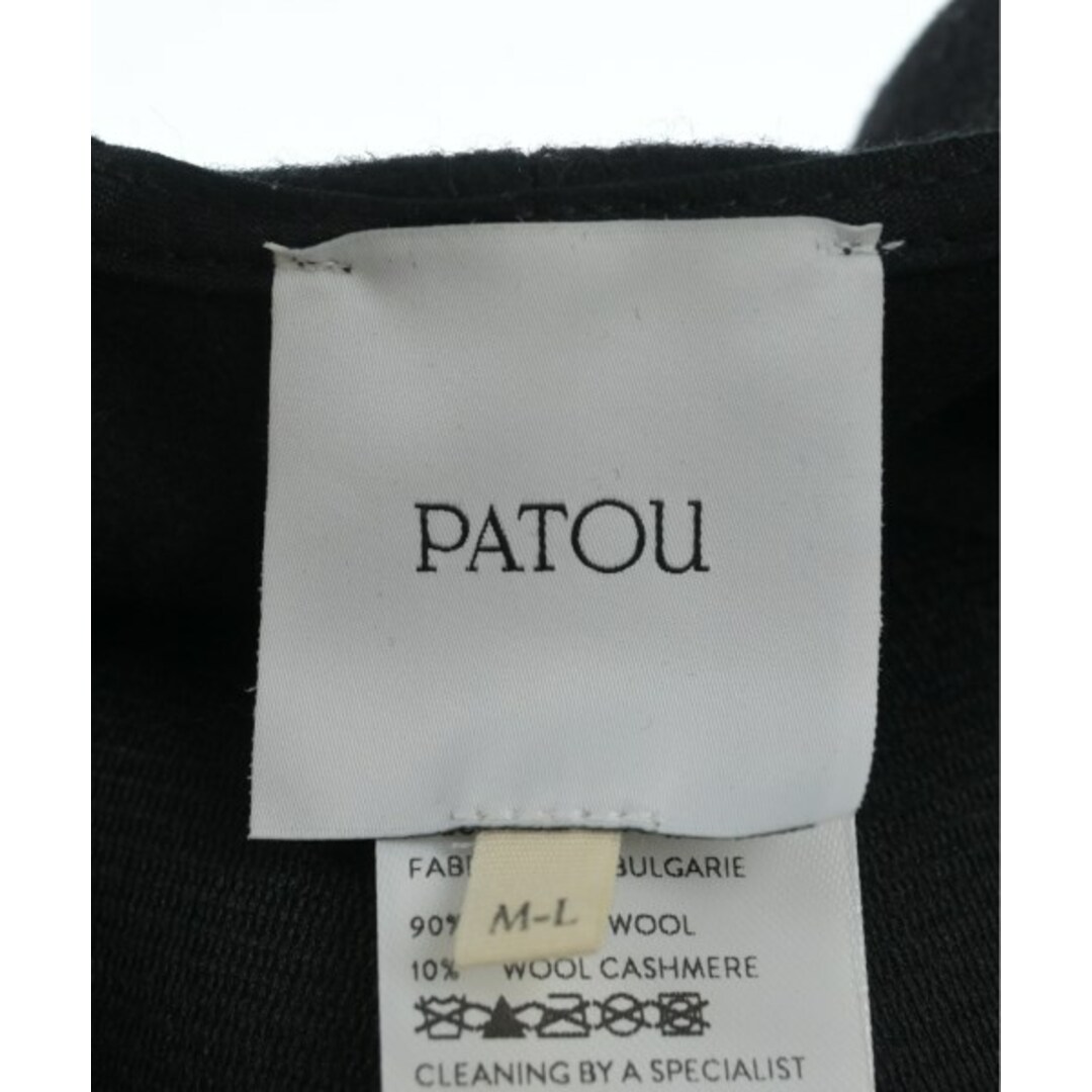 PATOU(パトゥ)のPATOU パトゥ キャップ M-L 黒 【古着】【中古】 レディースの帽子(キャップ)の商品写真