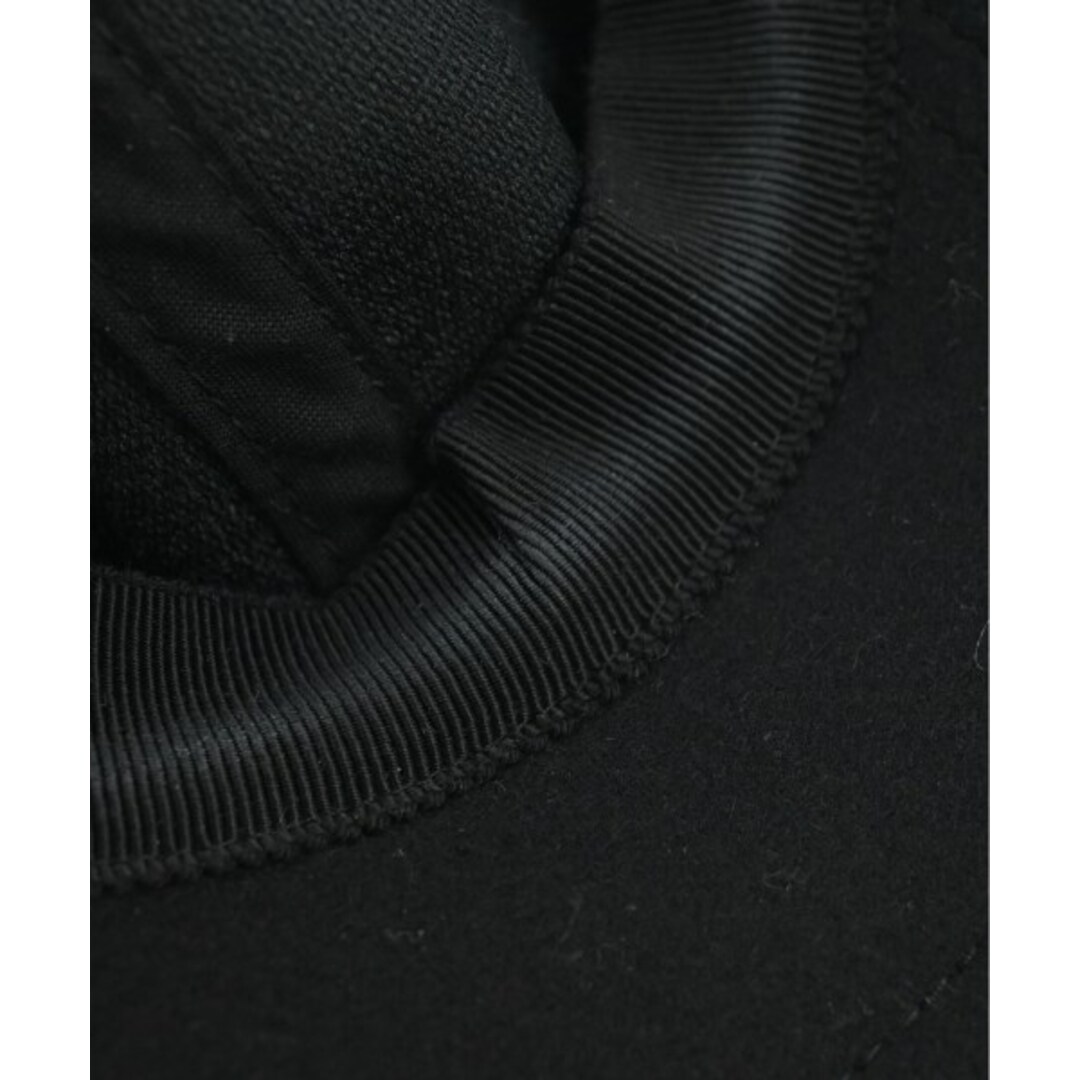 PATOU(パトゥ)のPATOU パトゥ キャップ M-L 黒 【古着】【中古】 レディースの帽子(キャップ)の商品写真