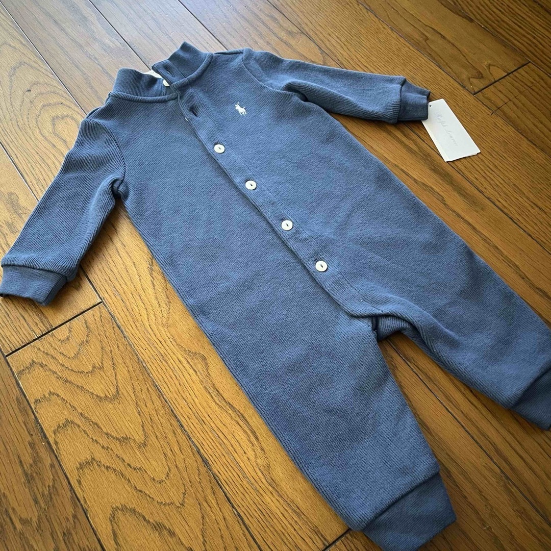 Ralph Lauren(ラルフローレン)のRalph Lauren新品ベビー用ロンパース　カバーオール　6M キッズ/ベビー/マタニティのベビー服(~85cm)(カバーオール)の商品写真