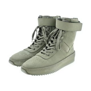 フィアオブゴッド(FEAR OF GOD)のFEAR OF GOD スニーカー EU44(29cm位) 緑系 【古着】【中古】(スニーカー)