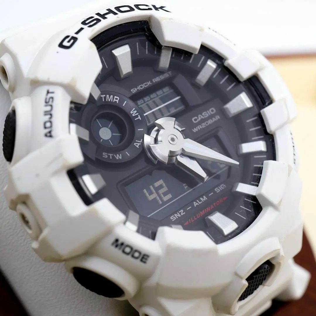 G-SHOCK(ジーショック)の◆希少 稼働 G-SHOCK 腕時計 ワールドタイム ライト メンズ b メンズの時計(腕時計(デジタル))の商品写真