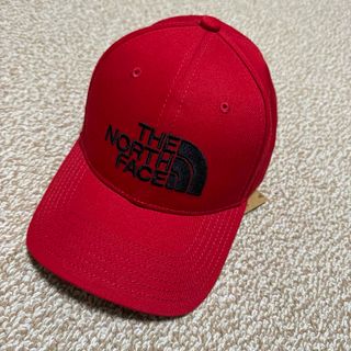 ザノースフェイス(THE NORTH FACE)のTHE NORTH FACE TNF ロゴ キャップ レッド(キャップ)