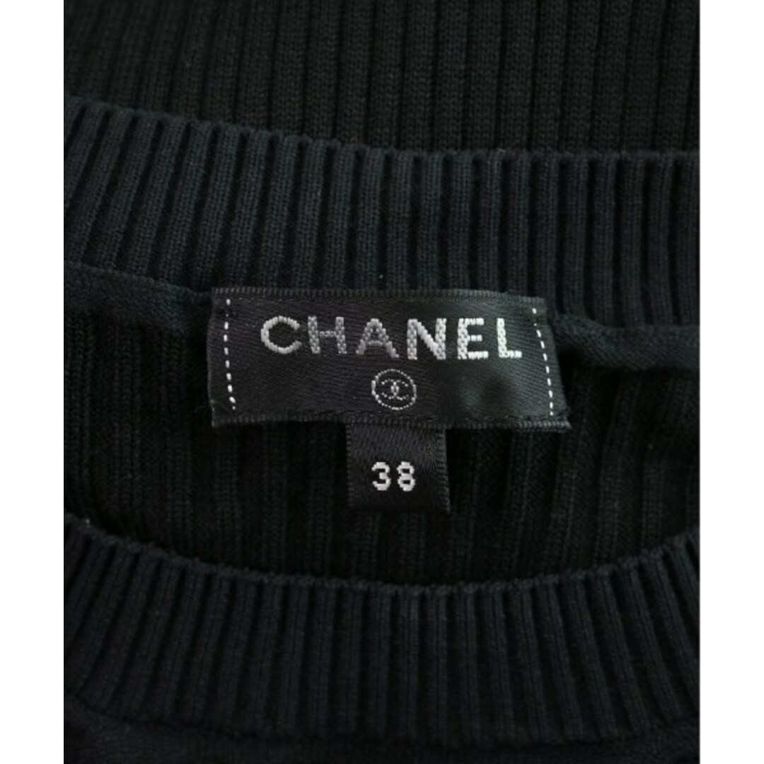CHANEL - CHANEL シャネル ワンピース 38(S位) 黒 【古着 CHANEL - CHANEL シャネル ワンピース 38(S位) 黒 【古着