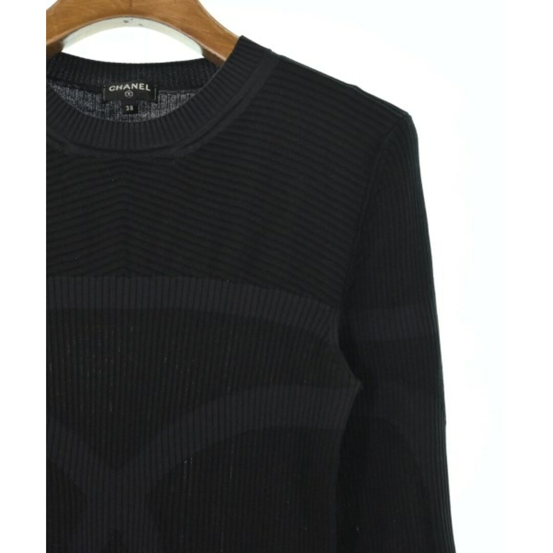 CHANEL - CHANEL シャネル ワンピース 38(S位) 黒 【古着 CHANEL - CHANEL シャネル ワンピース 38(S位) 黒 【古着