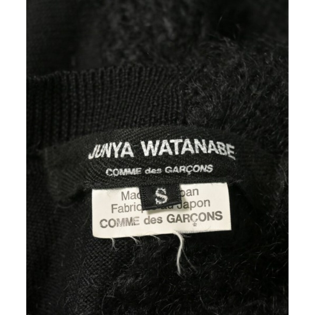 JUNYA WATANABE(ジュンヤワタナベ)のJUNYA WATANABE ジュンヤワタナベ カーディガン S 黒 【古着】【中古】 レディースのトップス(カーディガン)の商品写真